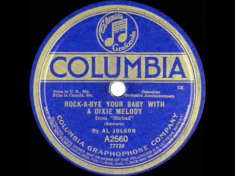 Rock-A-Bye Your Baby With a Dixie Melody video