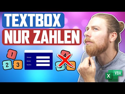 TextBox nur Zahlen zulassen & damit rechnen | Excel VBA