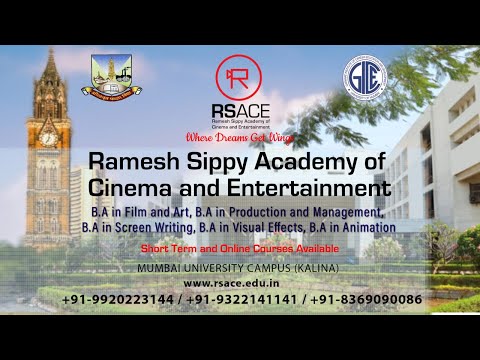 Ramesh Sippy Academy of Cinema and Entertainment Mumbai General video thumbnail 4