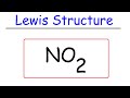 NO2 - Lewis Structure - Nitrogen Dioxide