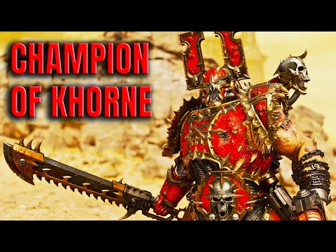 WORLD EATERS CHAMPION! Berzerker of Khorne vs Tyranids - Warhammer 40k: Space Marine 2 (4K, Modded)