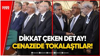Kılıçdaroğlu Ve Özgür Özel Cenazede Tokalaştı