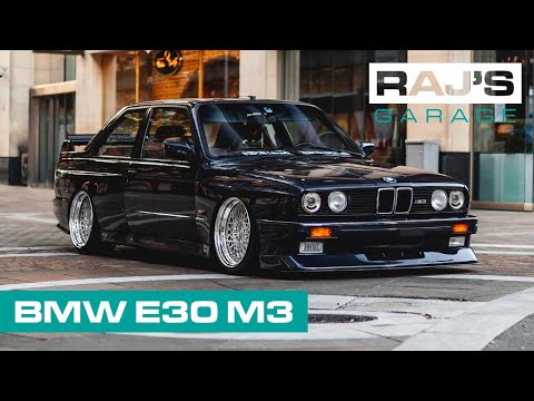 Air Lift BMW E30 M3 on Rotiform Wheels