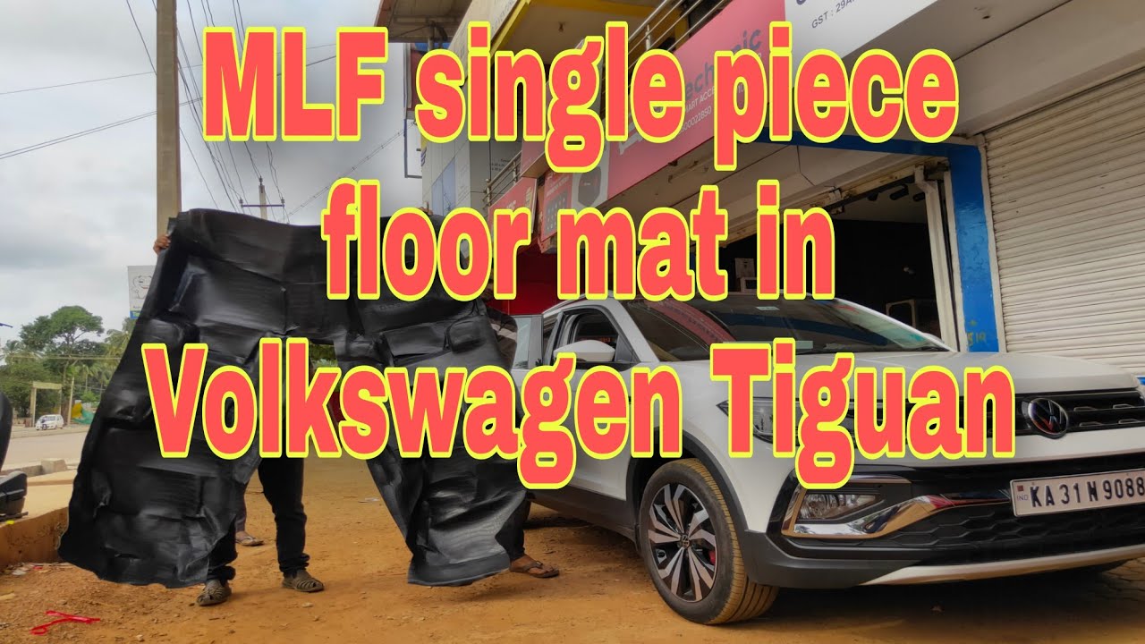 MLF single piece floor mat in Volkswagen Tiguan, with waterproof.