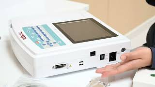 HSP-ECG1200G Digital 12 channel ECG Machine For Emergency Room