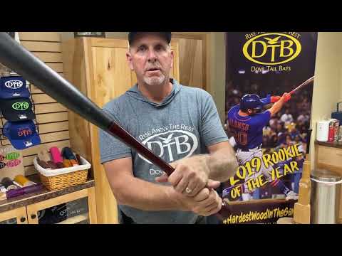 Swing the puck knob baseball bat with the ProXR handle | DoveTail Bats