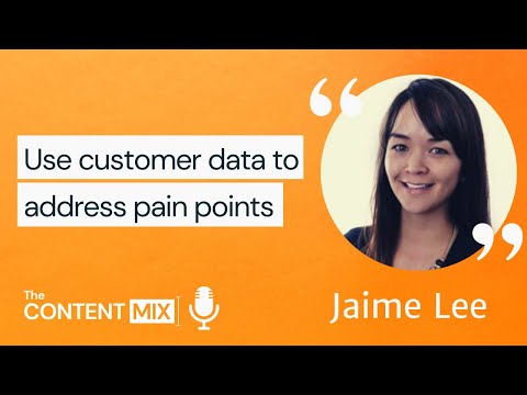 Use customer data to address pain points – Jaime Lee - YouTube