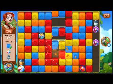 Lost Island Blast Adventure Level 1379 - NO BOOSTERS 🏝️ | SKILLGAMING ✔️