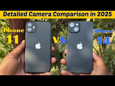 iPhone 14 vs iPhone 11 Camera Test (2025) | Full Comparison | Daylight, Night Mode, Portrait, Video🔥