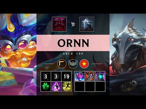 Ornn Top vs Viktor - VN Challenger Patch 25.06