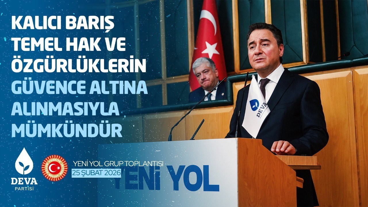 Kalıcı Barış, Temel Hak ve Özgürlüklerin Güvence Altına Alınmasıyla Mümkündür | TBMM