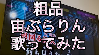 粗品 宙ぶらりん 歌ってみた
