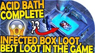 ACID BATH COMPLETE + INFECTED BOX OPENING - BEST LOOT In-Game! - Last Day on Earth Survival Gameplay