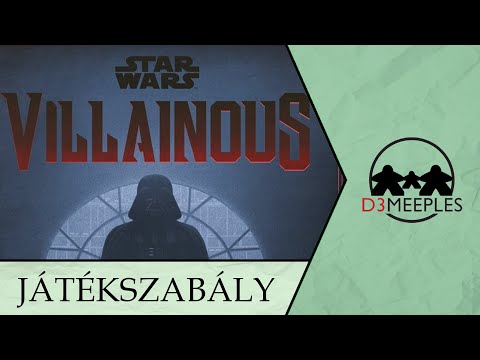 JÁTÉKSZABÁLY: STAR WARS VILLAINOUS - d3meeples