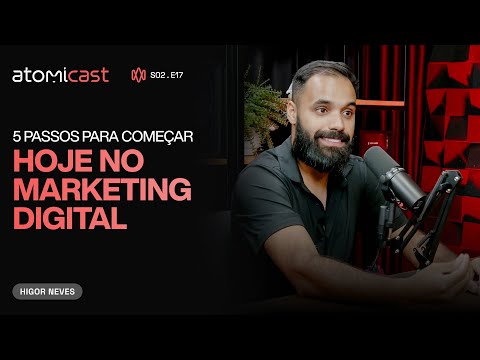 Os 5 passos de como começar do zero até a escala no tráfego direto - Higor Neves - Atomicast S02E17