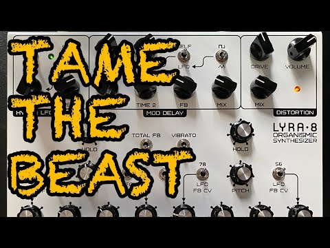 Soma Lyra-8: 5 Tips for more control and harmonic sound [TUTORIAL]