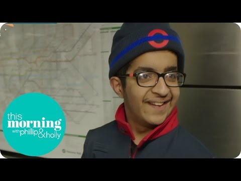 Transport Mad Krish's Dream of Driving a Tube Train Comes True | This Morning