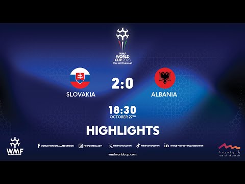 WMF World Cup 2023 I Day 2 I Slovakia - Albania I Highlights