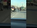 RAW Video: Man tries to jump into cars, run from Spokane officers