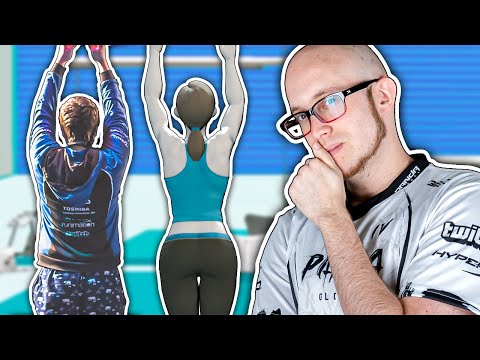 We Forced ESAM & Marss to Learn WII FIT TRAINER