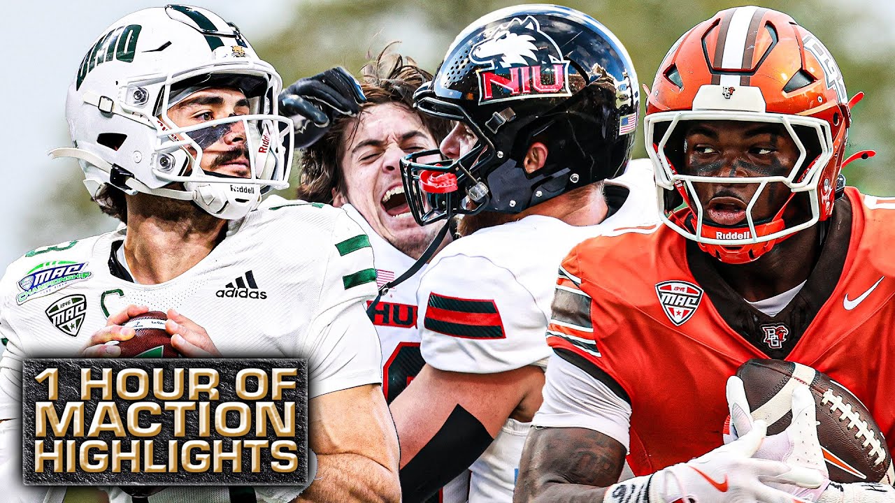 1 hour of MAC HIGHLIGHTS from the 2024-25 college football season 🎥 MACTION 🔥 | ESPN CFB