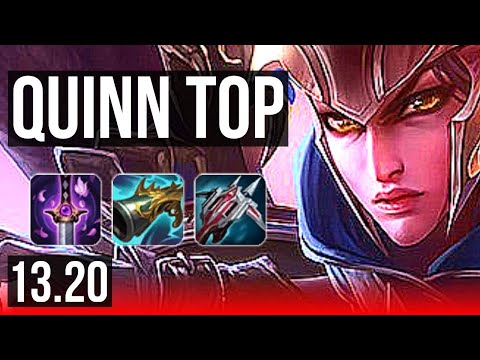 QUINN vs LUCIAN (TOP) | 10 solo kills, Rank 6 Quinn, 1.9M mastery, 22/5/10 | BR Grandmaster | 13.20