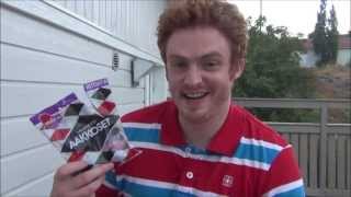 Fear Factor Taste Test: Foreigners eating Finnish Black 'salty' Licorice Salmiakki in Finland