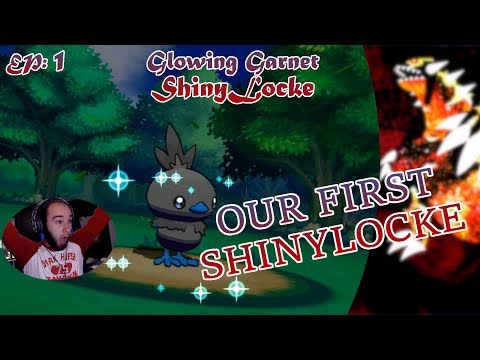 Our First ShinyLocke! ll Pokemon Glowing Garnet ShinyLocke! Episode 1