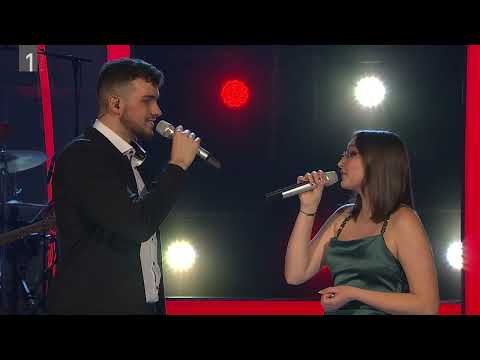 NUŠA PLIBERŠEK IN ANDRAŽ KOLAR - ČE BI MIDVA SE KDAJ SREČALA (NOVI TALENTI V PETEK ZVEČER)