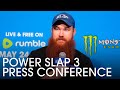 Power Slap 3: Post-Match Press Conference