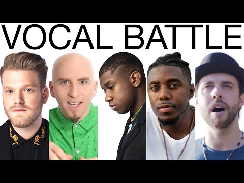 VOCAL BATTLE: Scott vs Eli vs Matt vs J None vs Chris Rupp (Eb1-Bb6)