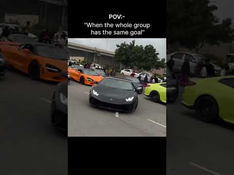 ''When the whole group has the same goals ''.