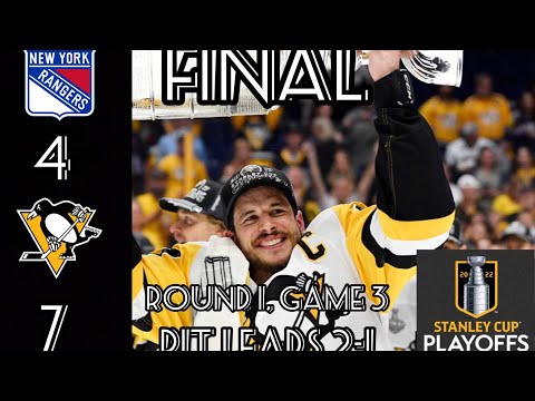 New York Rangers @ Pittsburgh Penguins Game 3 Highlights (5-7-22)
