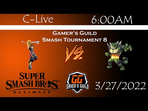 Gamer's Guild Smash Monthly 8 - C-Live (Sora) vs 6:00AM (Incineroar)