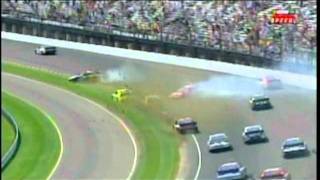 Landon Castle and 4 wide isnt gonna work the Brickyard 400 NSCS Indy 2011.mpg