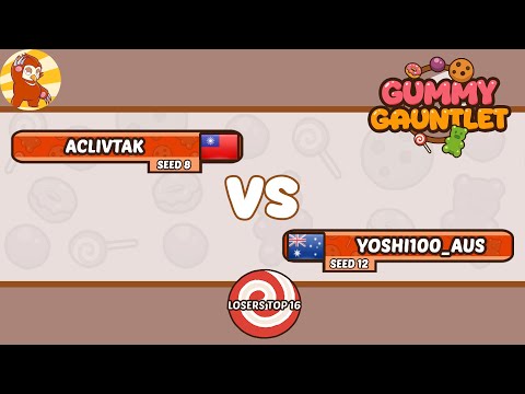 aclivtak vs Yoshi100_Aus - Losers Top 16 - Gummy Gauntlet