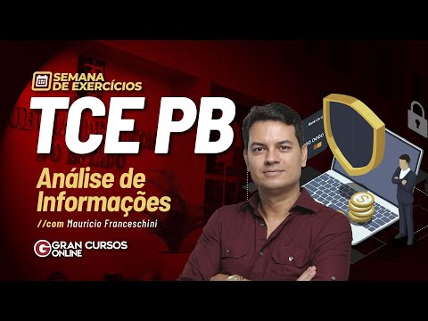 TCE PB Competition - Exercise Week | Information Analysis with Maurício Franceschini