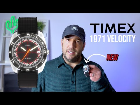 New 2024 Timex Watch - Q Timex Reissue 1971 Velocity