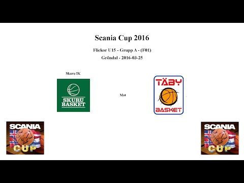 Skuru Basket (F01) mot Täby Basket - 2016-03-25