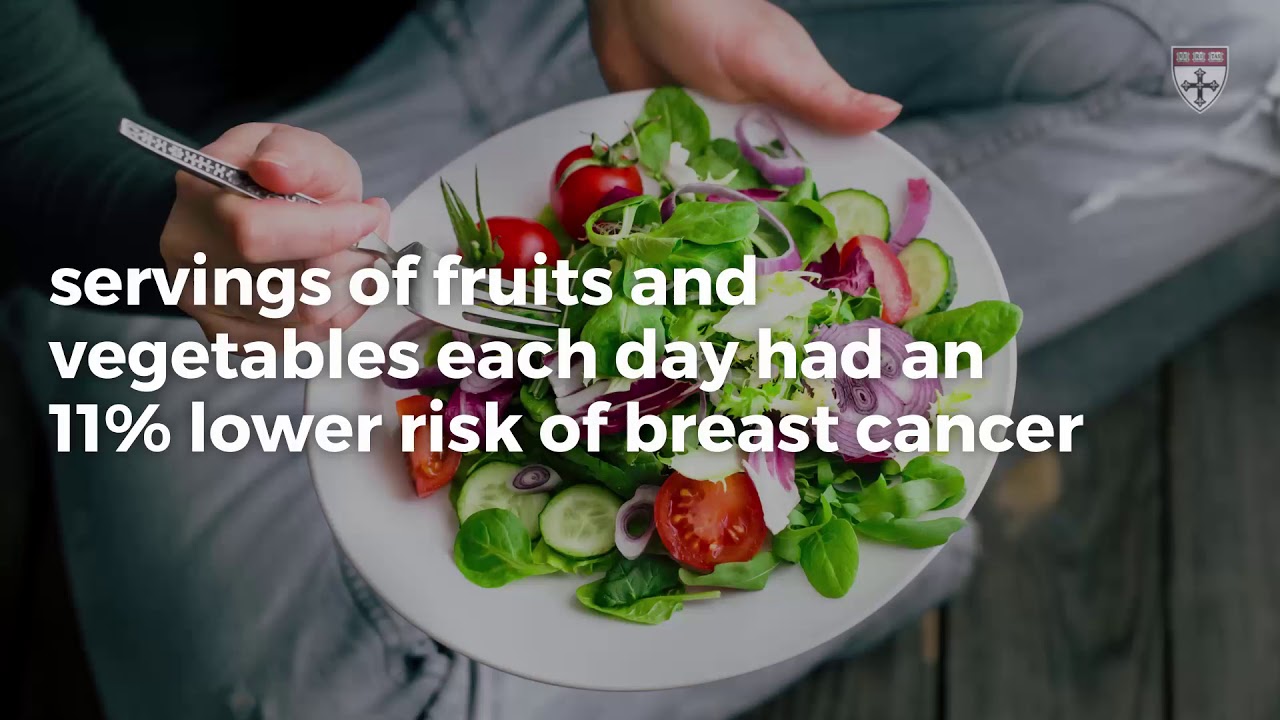 High fruit and vegetable consumption may reduce risk of breast cancer