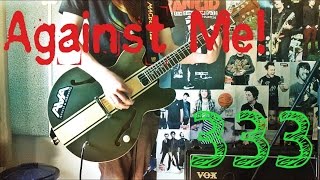 Against Me! - 333 Guitar Cover