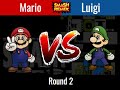 Smash Remix 0 9 2 Lvl 9 CPU Tourney Mario Vs Luigi Round 2 Match