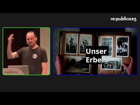 Video Thumbnail: re:publica 25: tante - Einfach mal das Erbe ausschlagen - Neue Wege fürs Digitale