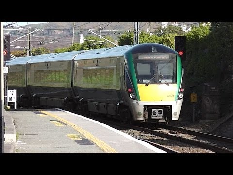 IE 22000 Class DMU Train number 22321 - Greystones Station, Wicklow