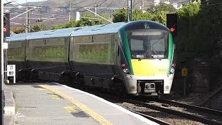 preview picture of video 'IE 22000 Class DMU Train number 22321 - Greystones Station, Wicklow'