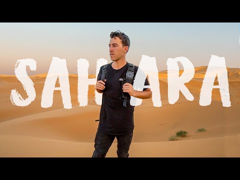 Schlafen in der SAHARA-WÜSTE | Marokko