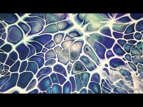 #411 - Bloom with Custom Blue | #Colourarte #Sheleeart #PrimaryElements #Bloom #VividIntense