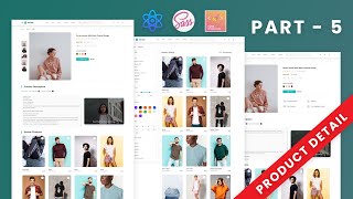 Download the video "Product Details Page: E-commerce Website Template/UI Design Using React JS | PART - FIVE"