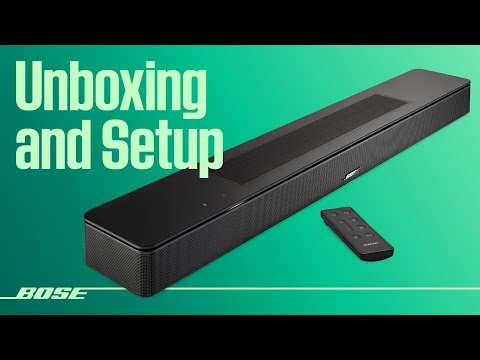 Bose Smart Soundbar 600 - Black | Sweetwater