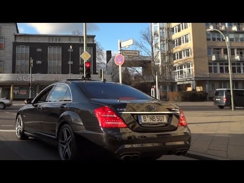Mercedes S65 AMG - 2012 Modell - Kickdown SOUND ACCELERATION V12 Biturbo exhaust